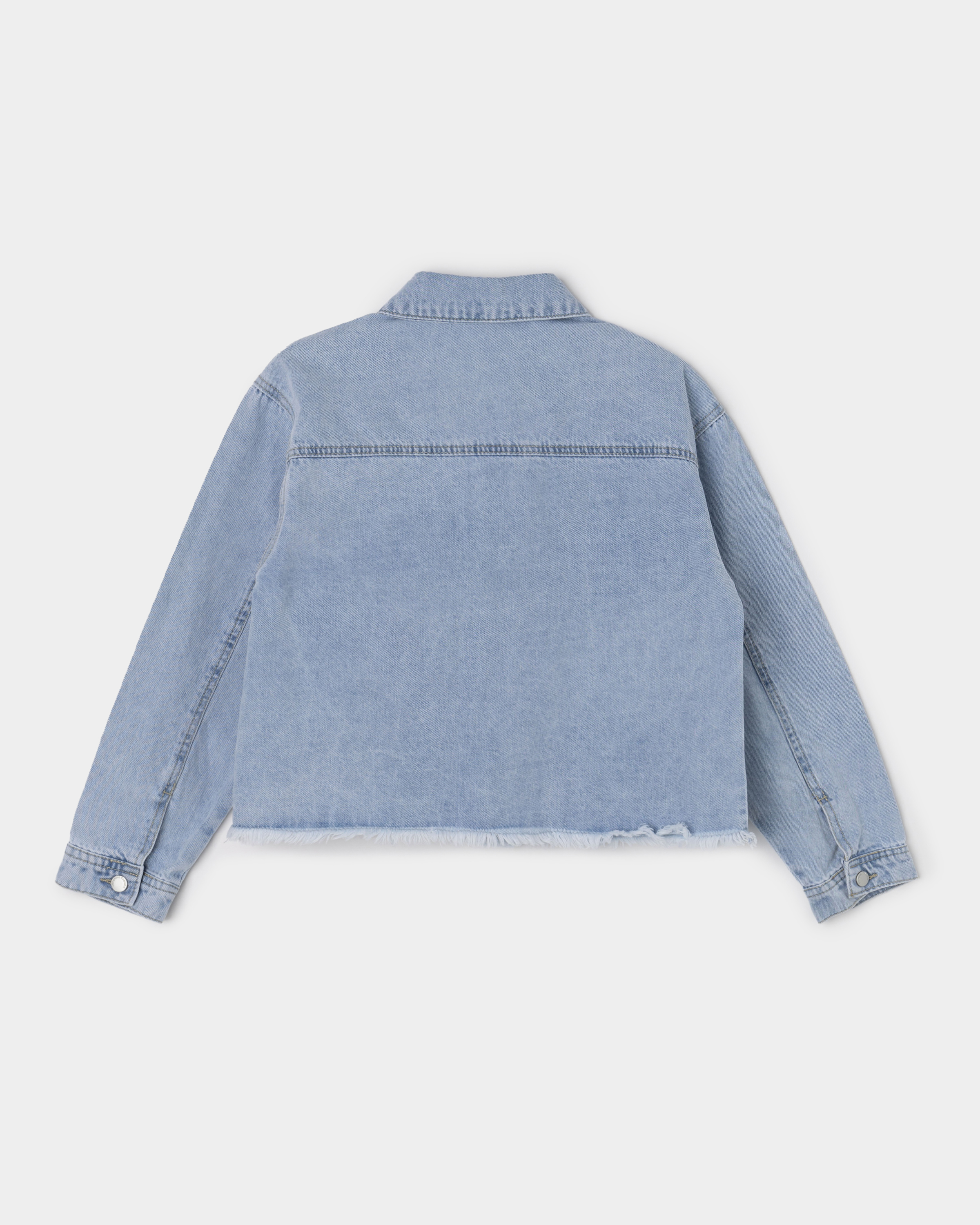 Джинсовая куртка Futurino Fashion SS26FF-2GD05tg-55 - фото 2