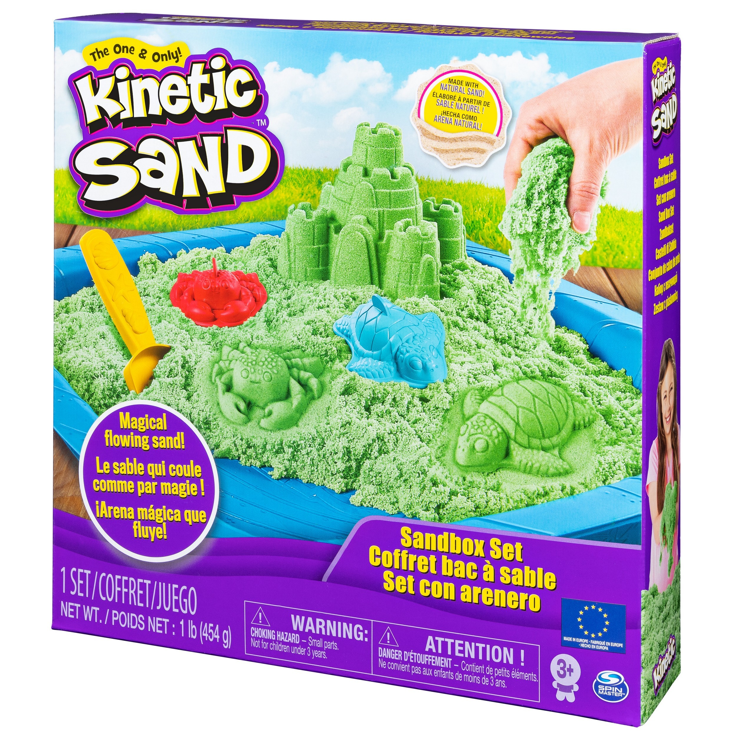 Кинетический песок Kinetic Sand 0.4 кг - фото 2