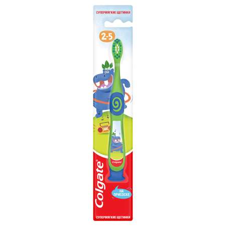 Зубная щетка Colgate супермягкая 2-5лет в ассортименте 61011686