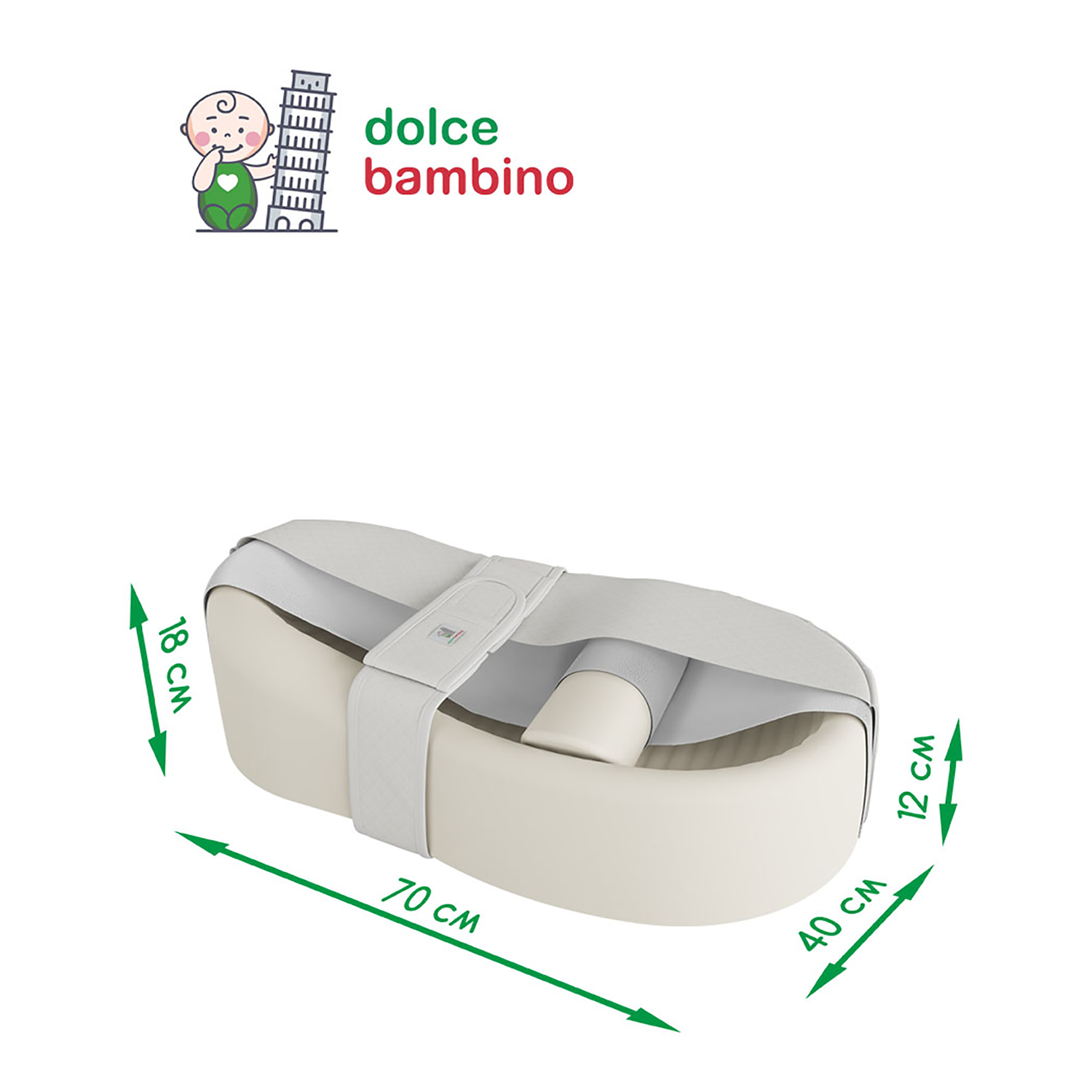 Матрас гнездышко Dolce Bambino Cocon - фото 6