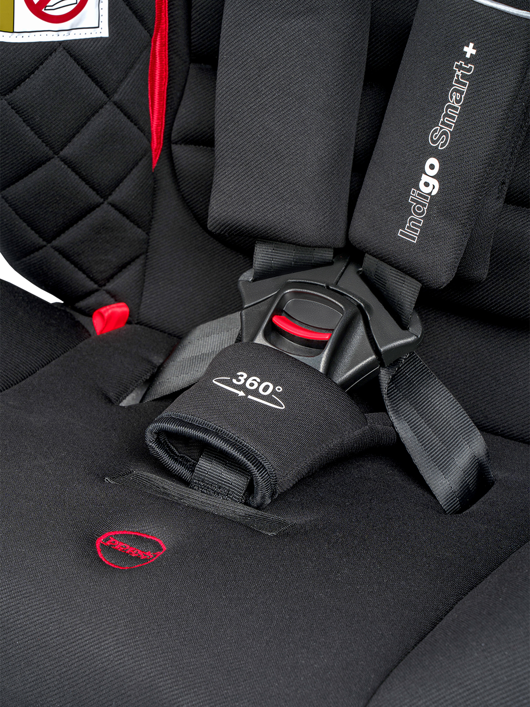 Автокресло Indigo SMART+ серый Isofix 0+/1/2/3 (0-36 кг) - фото 13