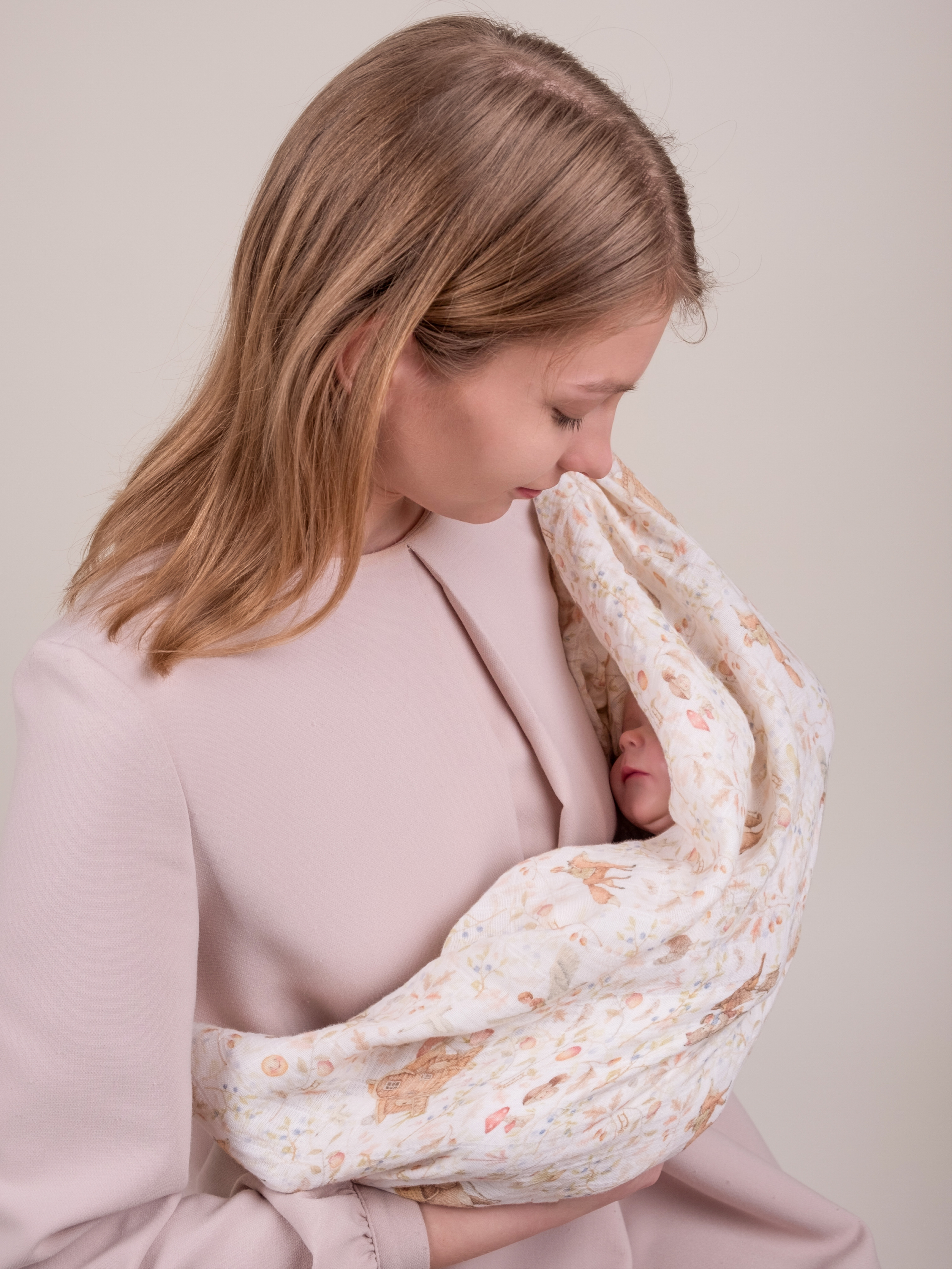 Пелёнка НаследникЪ Выжанова Набор муслиновых пеленок муслин 120х120 см 2 шт. - фото 4