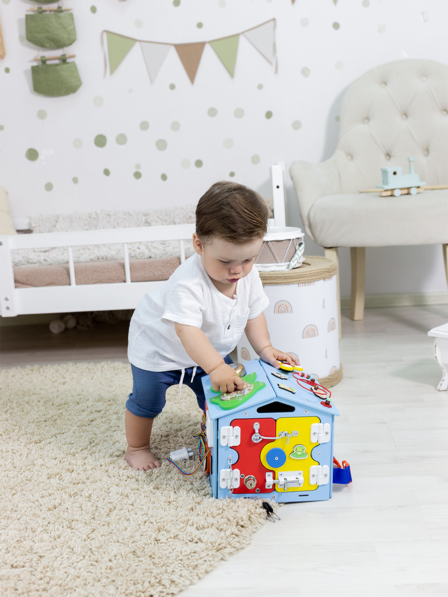 Игрушка KimToys бизиборд Домик - фото 16