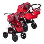 Коляска трансформер Babyton Melly Red