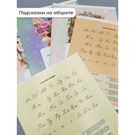 Тетрадь Listoff линейка 20 шт.