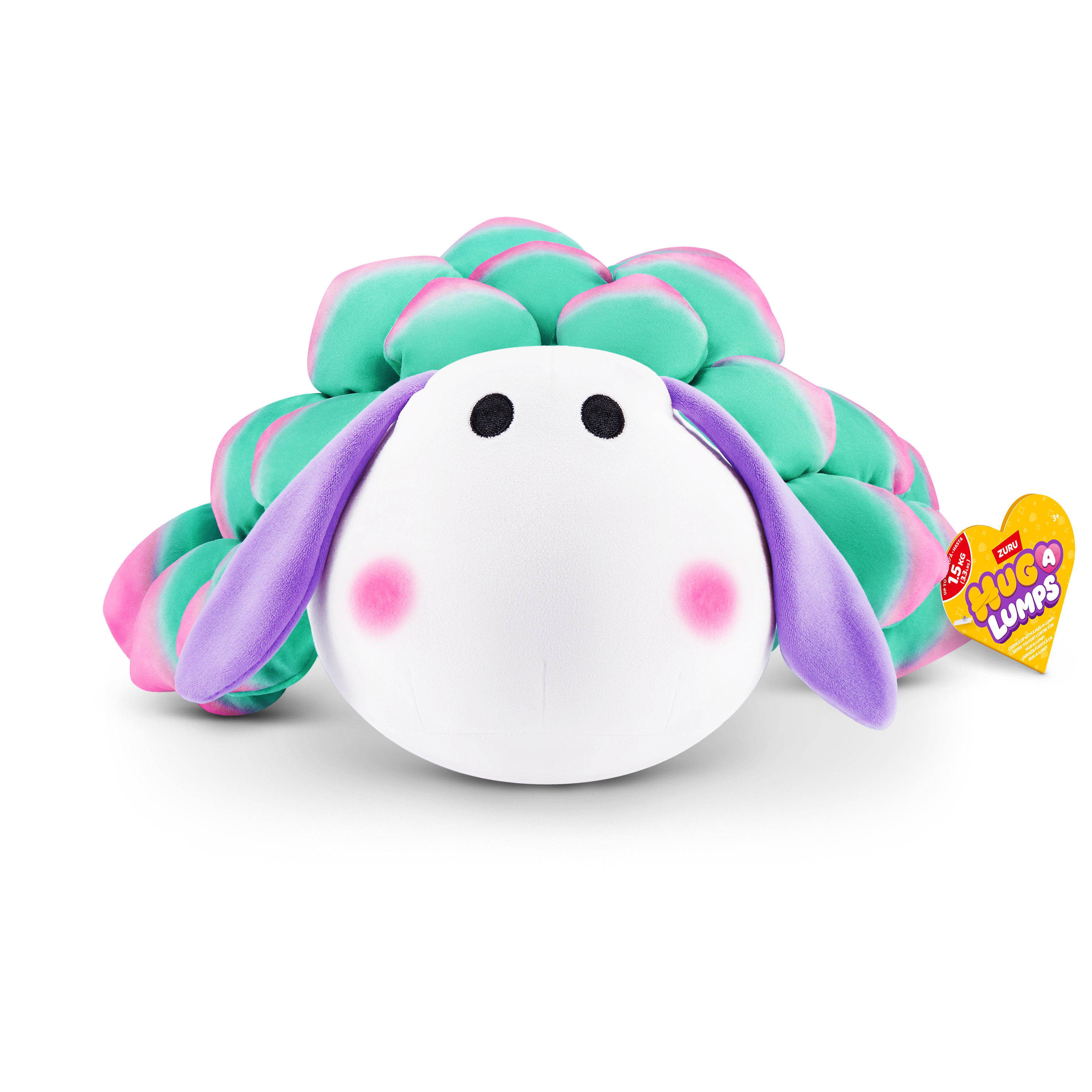 Игрушка мягкая Zuru HUG A LUMPS Series 2 M Морской обитатель Люси 14903M - фото 8