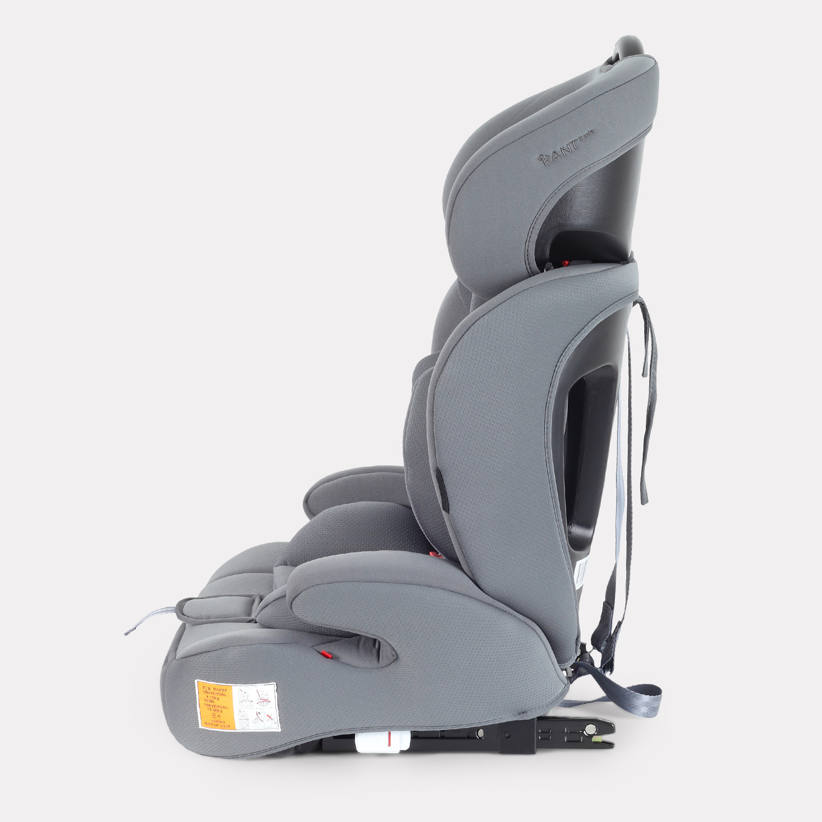 Автокресло Rant Basic Spark Next Isofix Isofix 1/2/3 (9-36 кг) серый - фото 6