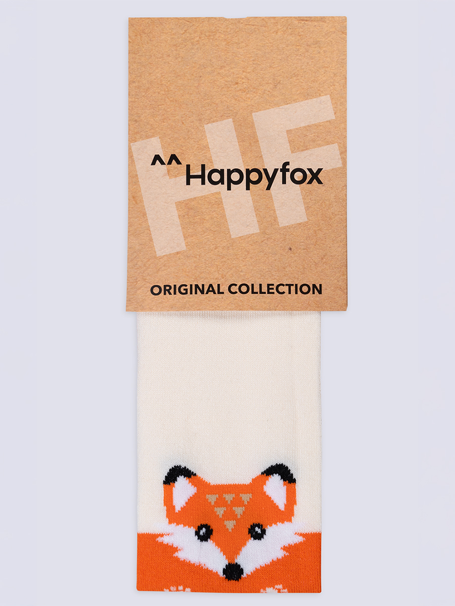 Колготки HappyFox HFGM5465кремовый.оранжевый - фото 8