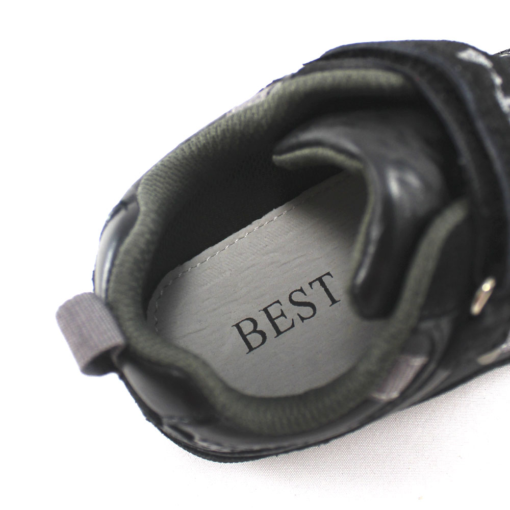 Кроссовки BEST.A 6937-СВ Best.a Кроссовки детские,черный,черный,серый - фото 4