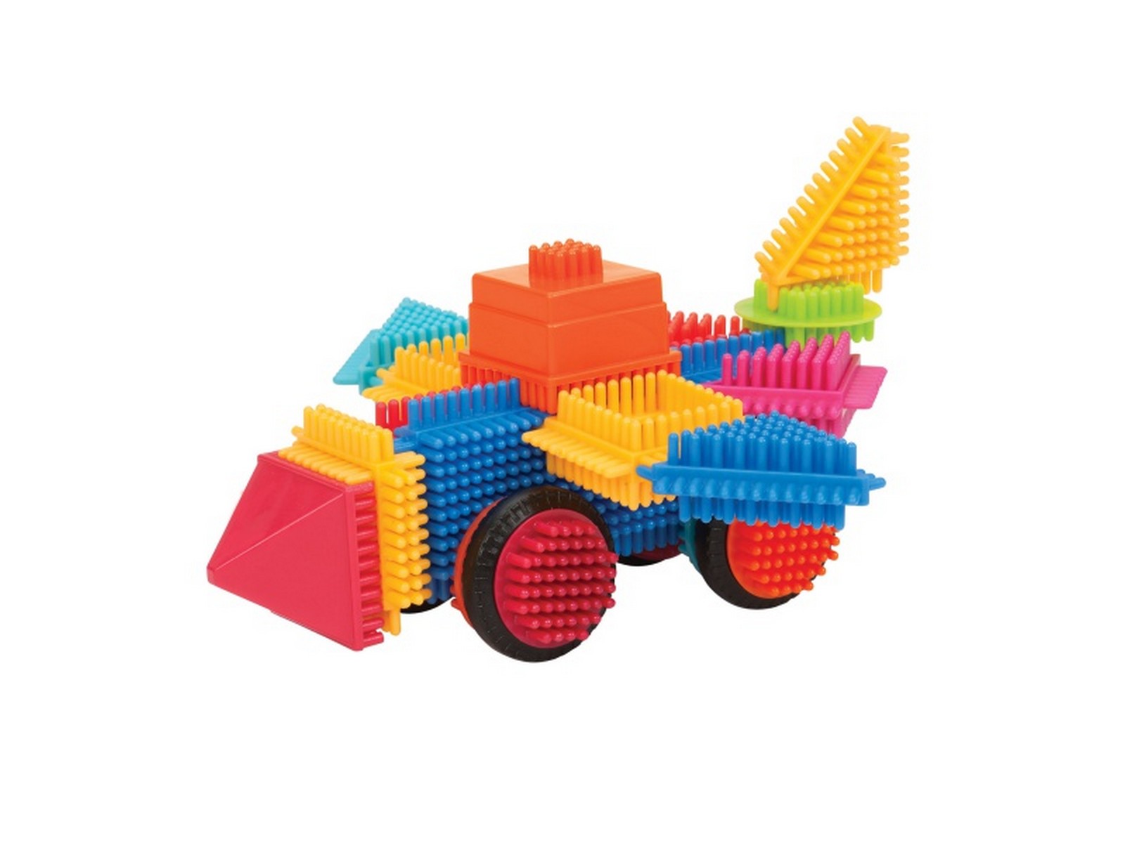Конструктор Bristle Blocks мягкий 80 дет. - фото 2