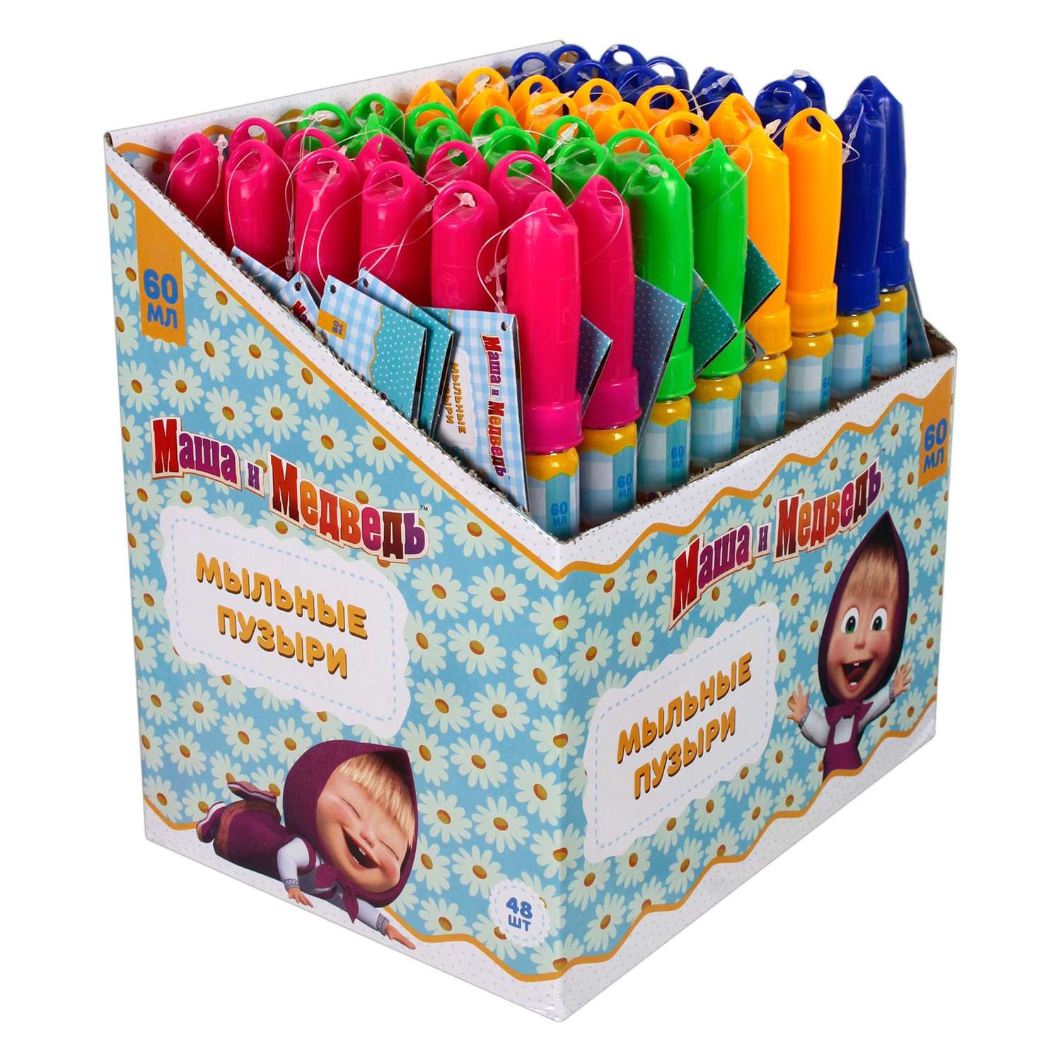 Мыльные пузыри 1TOY Маша и медведь в ассортименте - фото 4