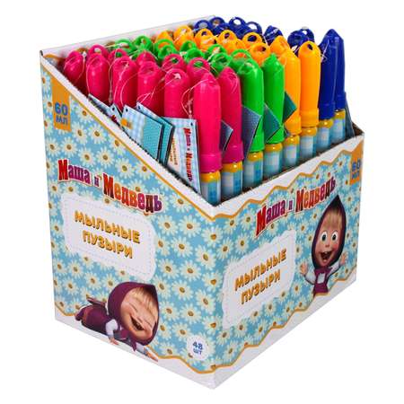 Мыльные пузыри 1TOY Маша и медведь в ассортименте