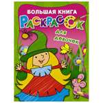 Книга АСТ Большая книга раскрасок для девочек
