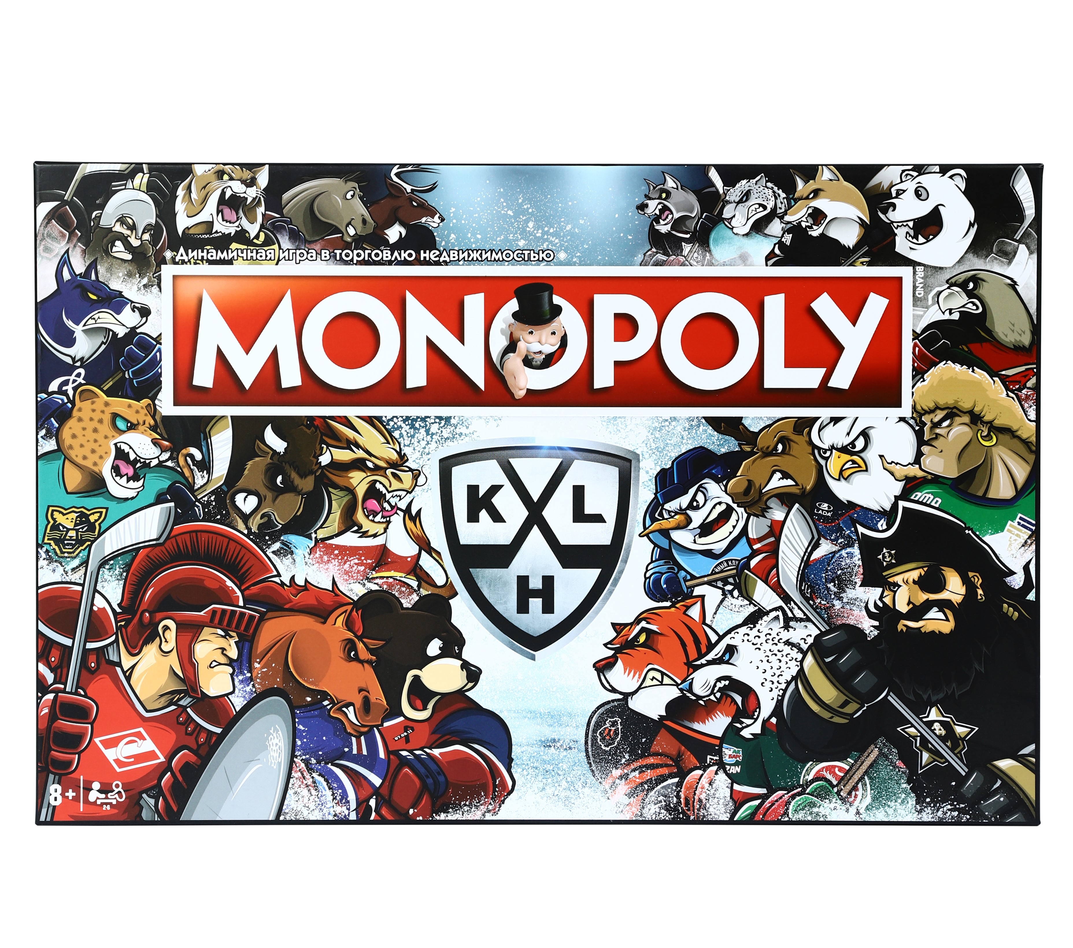 Настольная игра HASBRO (GAMES) Monopoly КХЛ Маскоты - фото 1