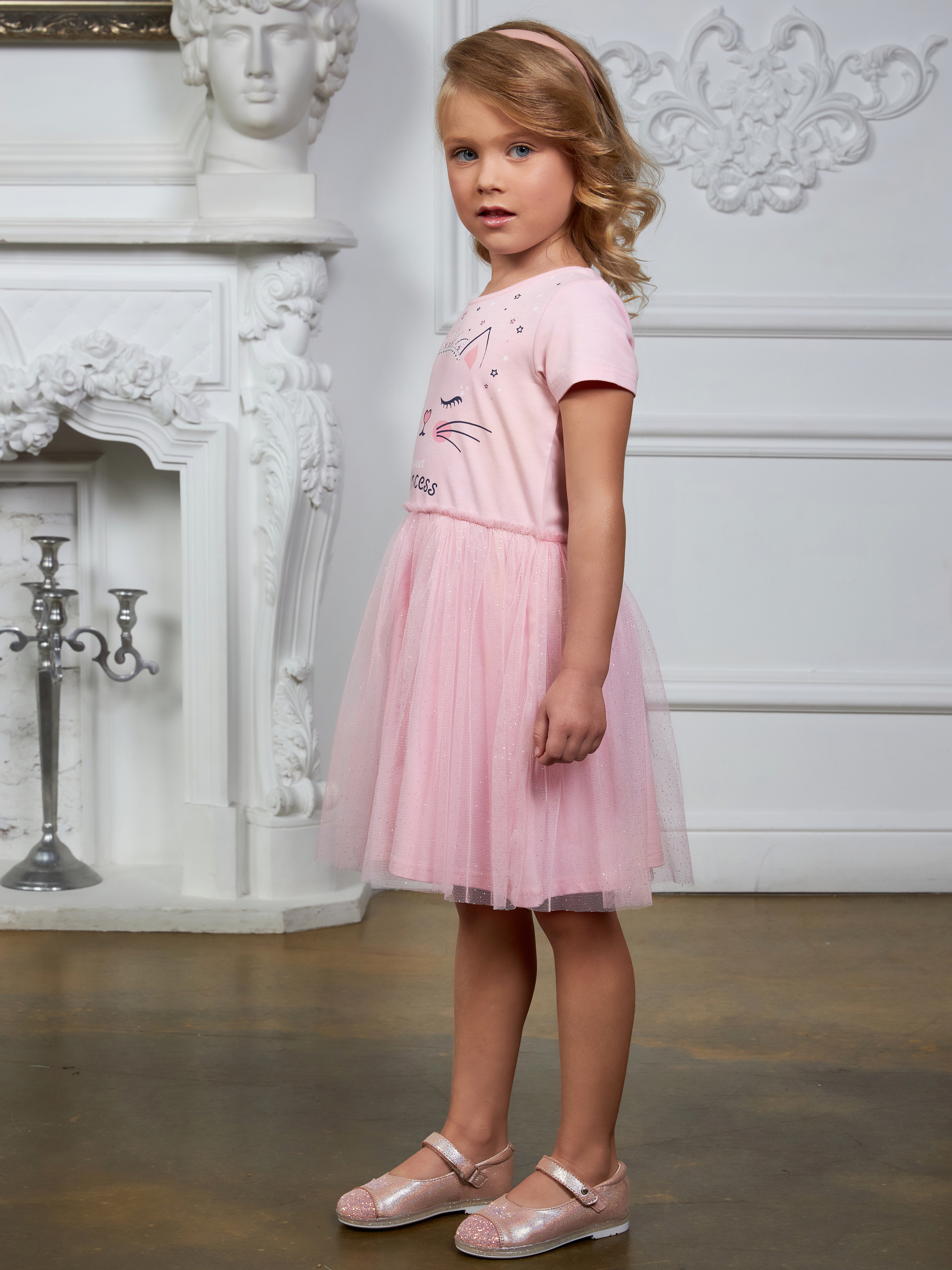 Платье ME WE KG220-J602-601_Розовый - фото 4