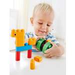 Конструктор Hape Птицы и звери из мини-блоков 13 дет.