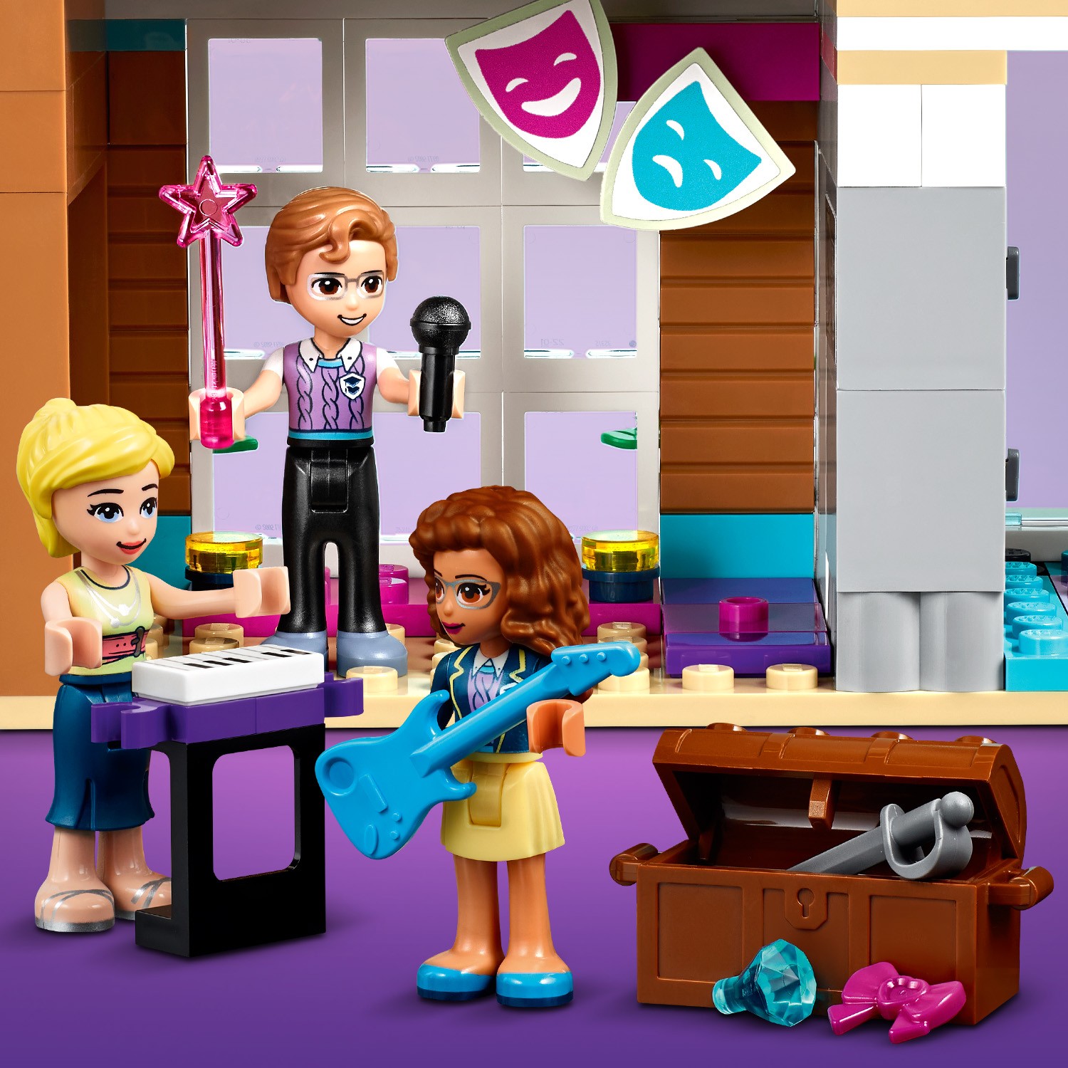 Конструктор LEGO Friends Школа Хартлейк Сити 605 дет. - фото 9