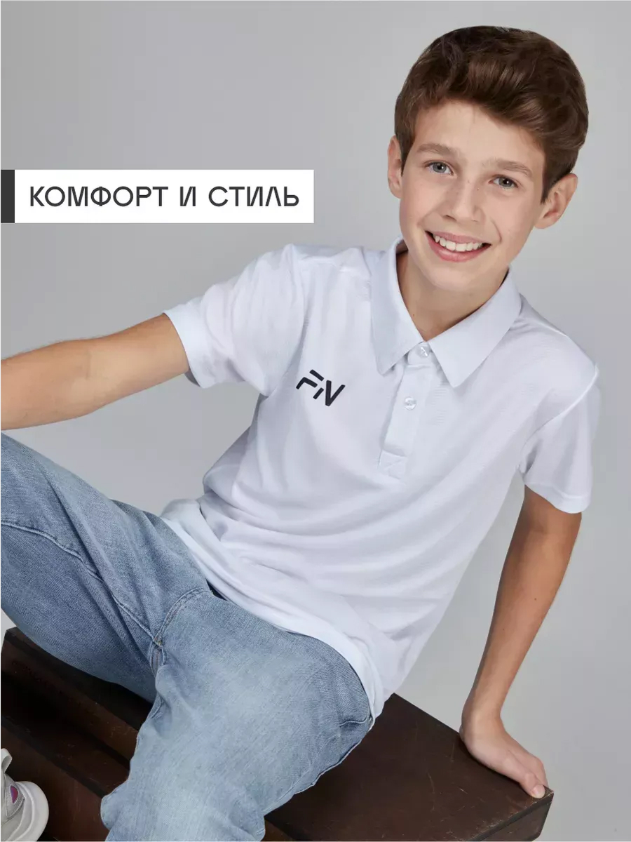 Поло FN KFN4012001-100 - фото 6