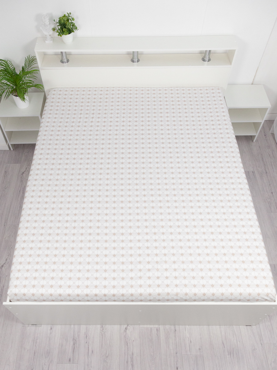 Простыня Wellness Анжелика 140 x 200 см на резинке 1 шт. - фото 3