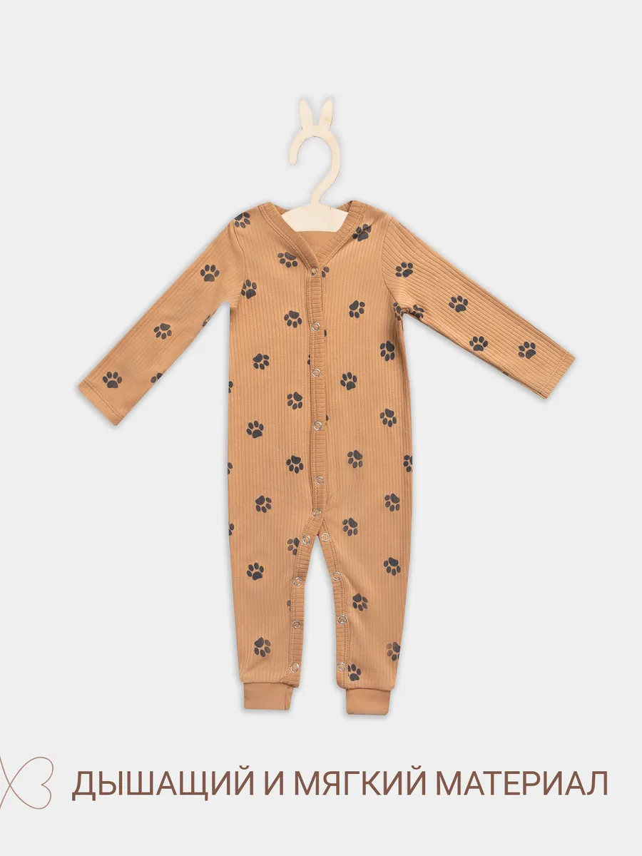 Комбинезон Mark Formelle (Марк Формэль) 14012/лапки на охре - фото 3