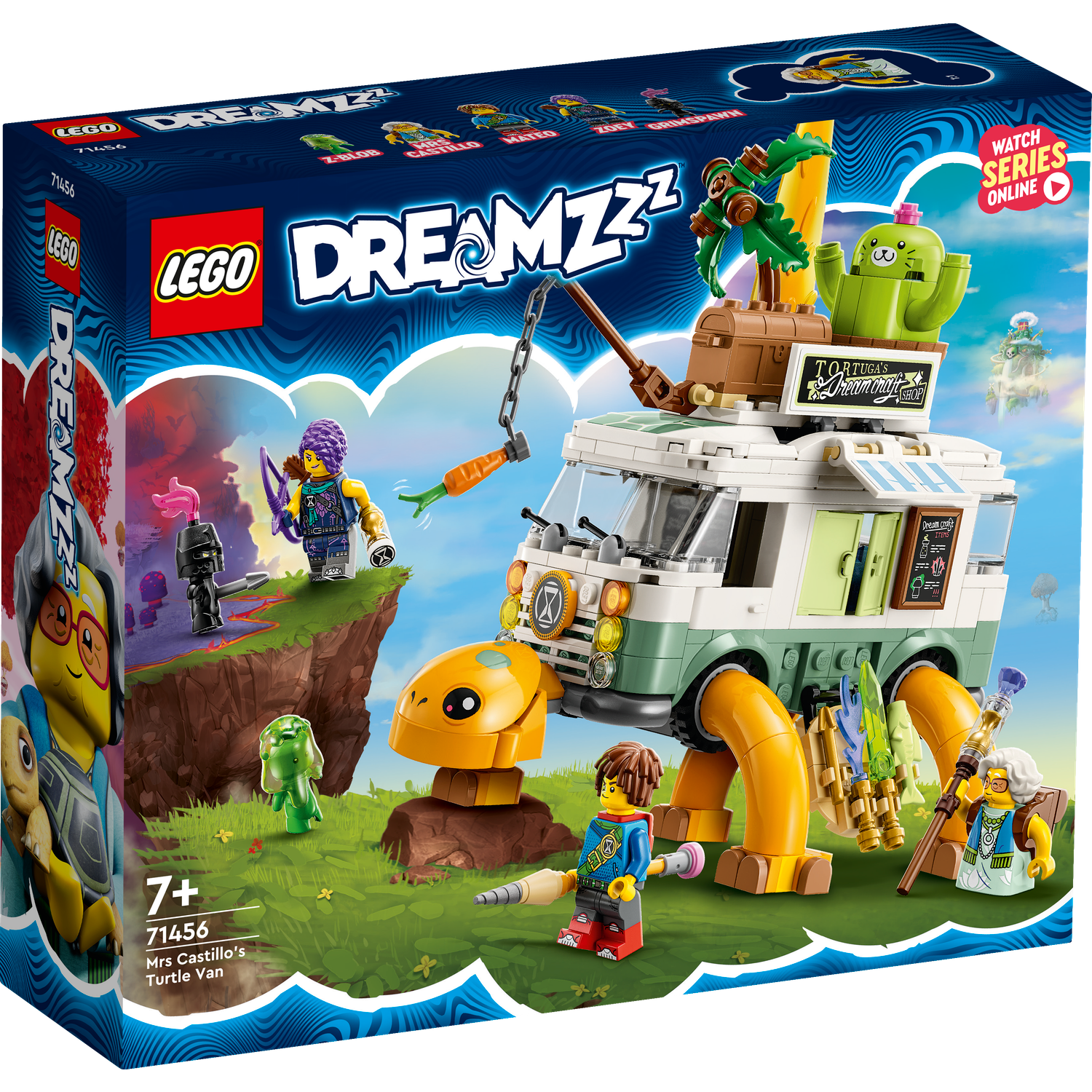 Конструктор LEGO DREAMZzz Mrs Castillo Turtle Van - фото 6