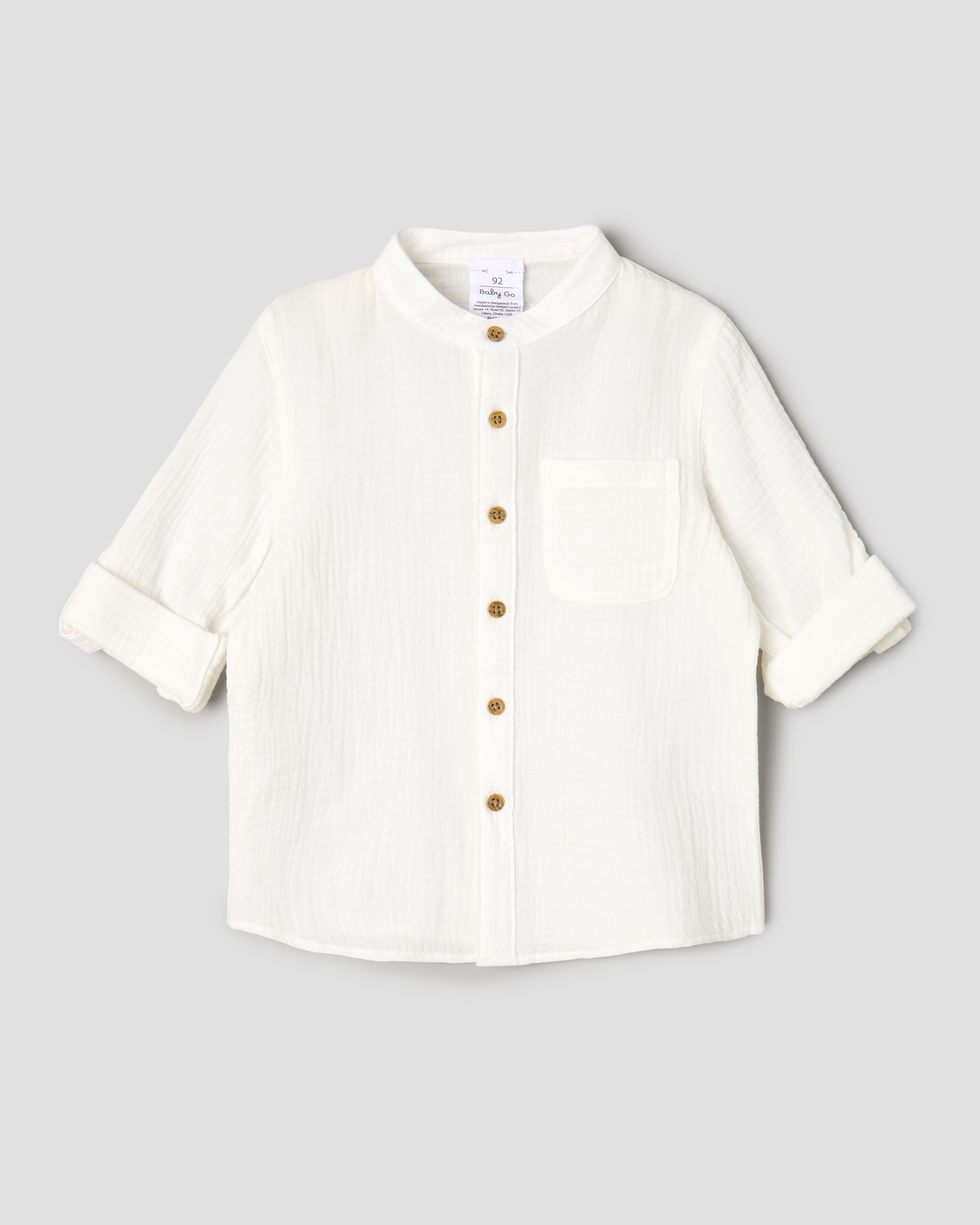 Рубашка BabyGo KB-SS26-7BGib-F0 - фото 1