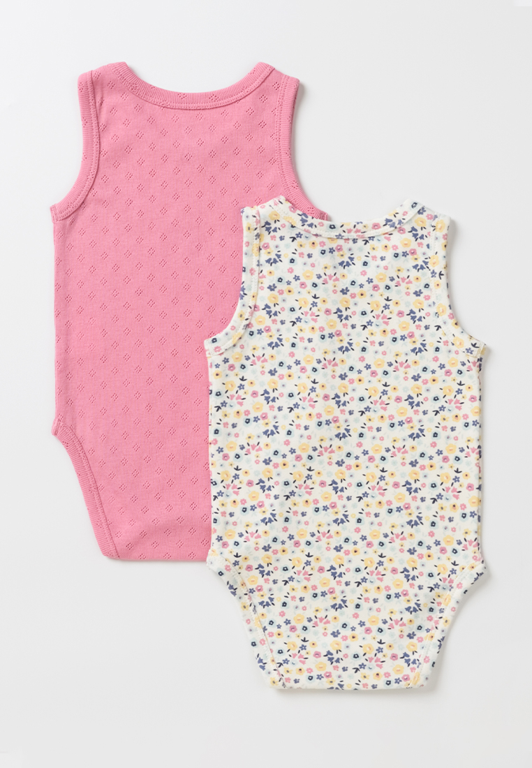 Боди 2 шт artie S25B15BM2-1498D/Молочный-сиреневый - фото 2