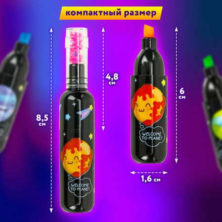 Текстовыделители Юнландия 6 цв.