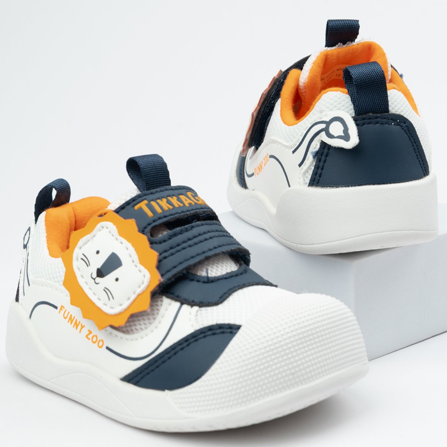 Кроссовки TikkaGo 2G09_23102_white-navy - фото 2