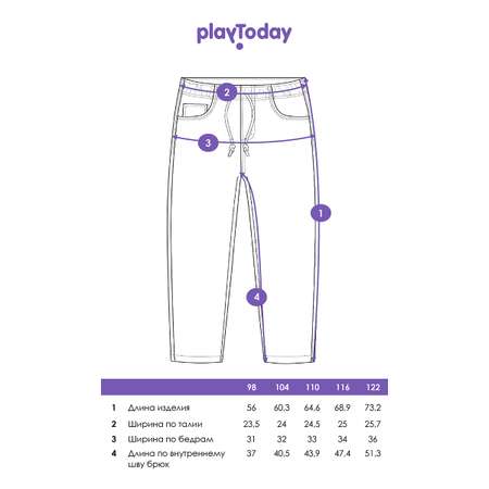 Джинсы PlayToday