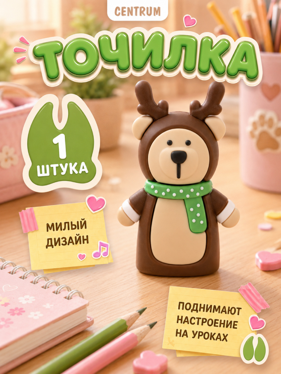 Точилка CENTRUM 1 шт. - фото 1