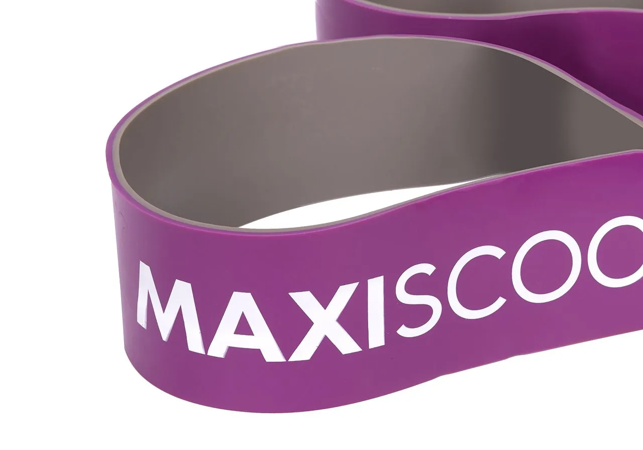 Эспандер ленточный MAXISCOO FIT 55–65 кг, серо-фиолетовый - фото 3