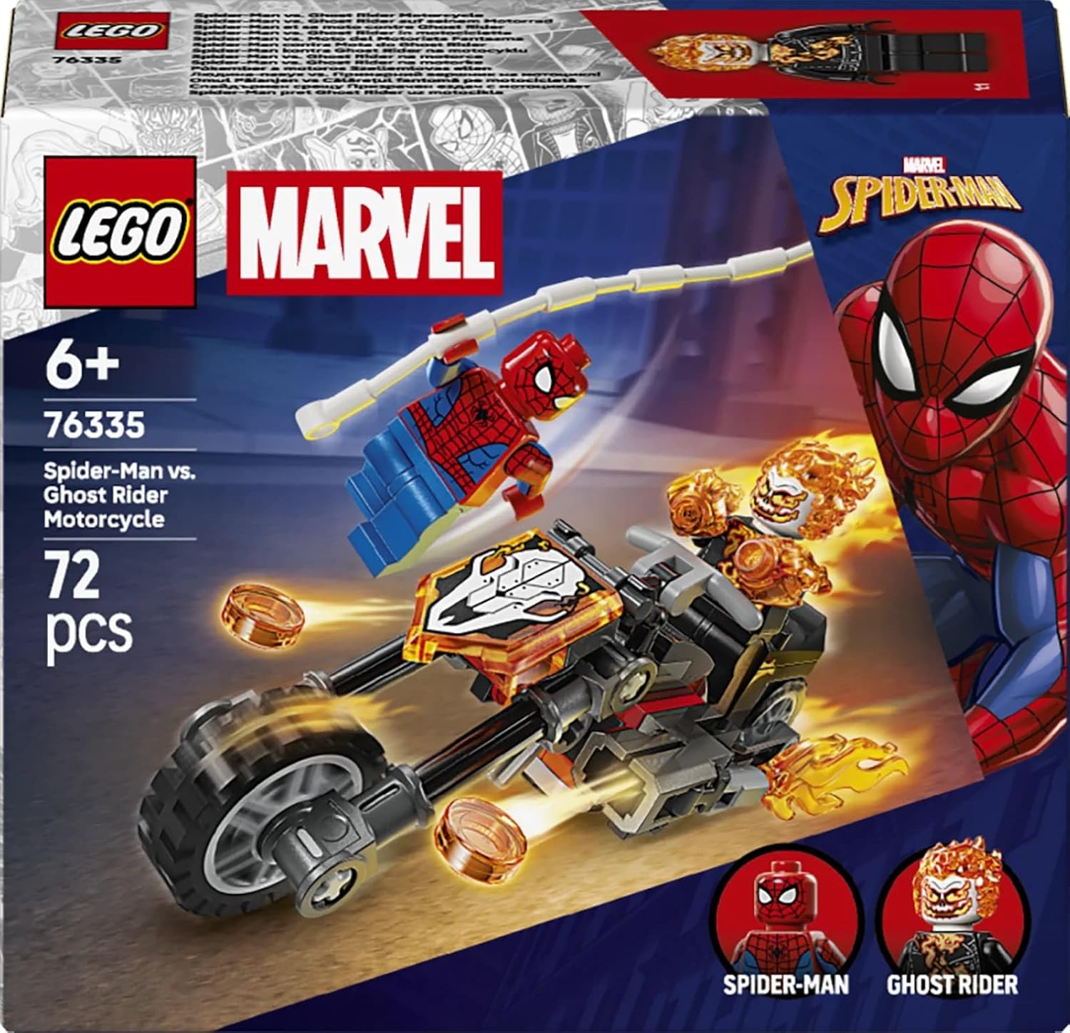Конструктор LEGO Marvel Super Heroes Человек-паук 72 дет. - фото 5
