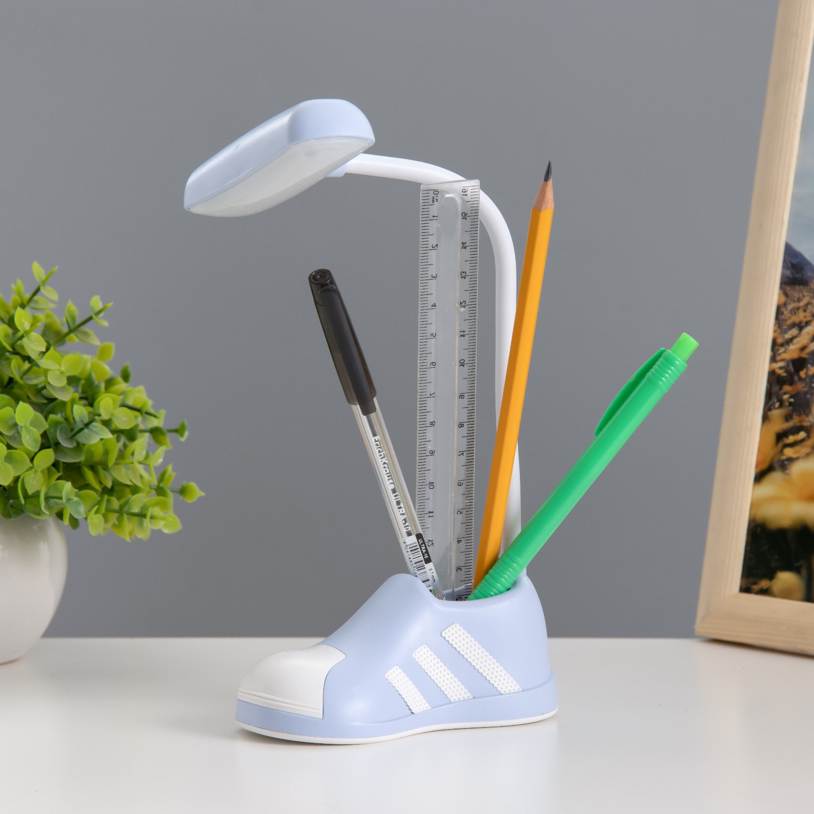 Лампа настольная Sima-Land «Бутса» LED 1 режим 2Вт USB - фото 3