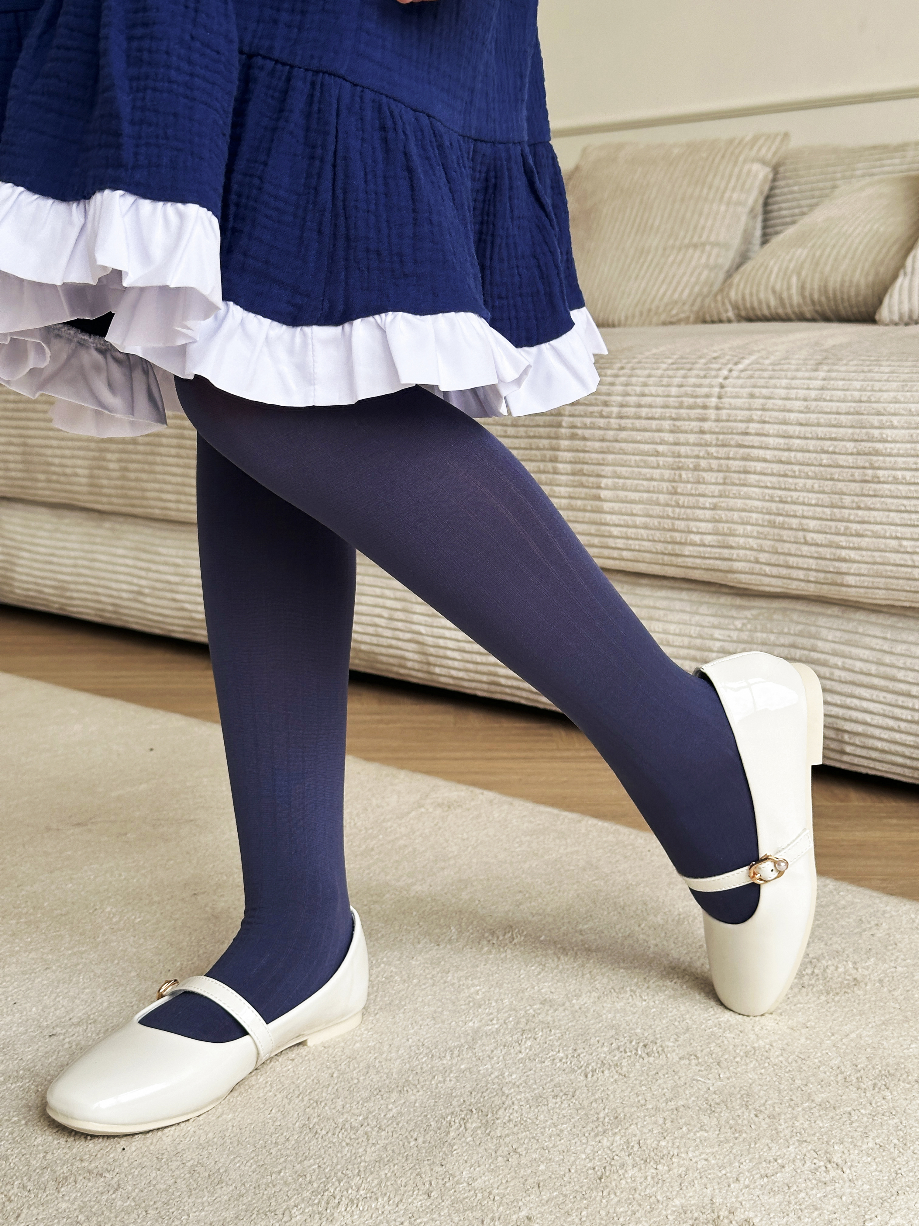 Колготки Allure Колготки детские All Silvia 50 синий - фото 3