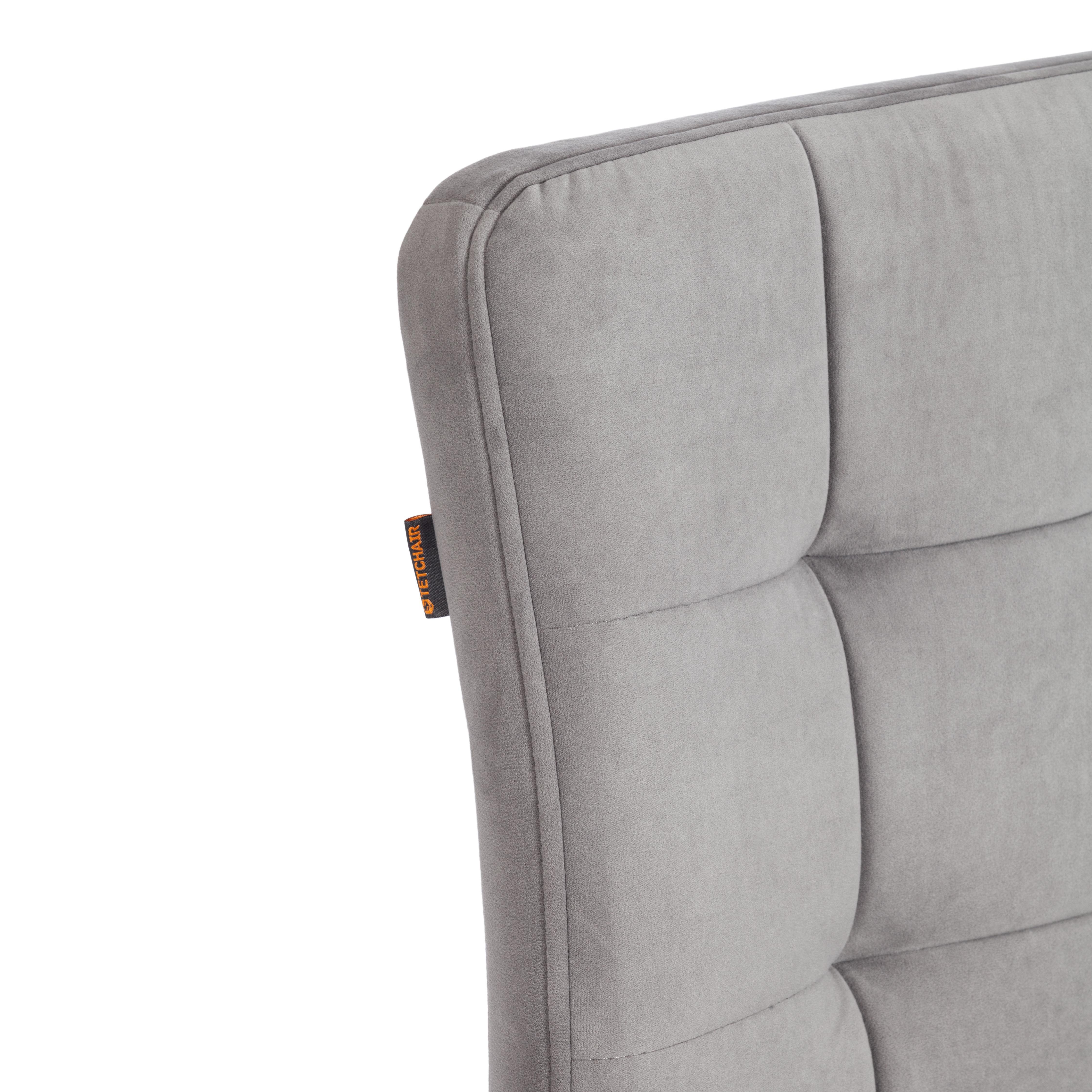 Компьютерное кресло TETCHAIR FIESTA флок , серый - фото 18