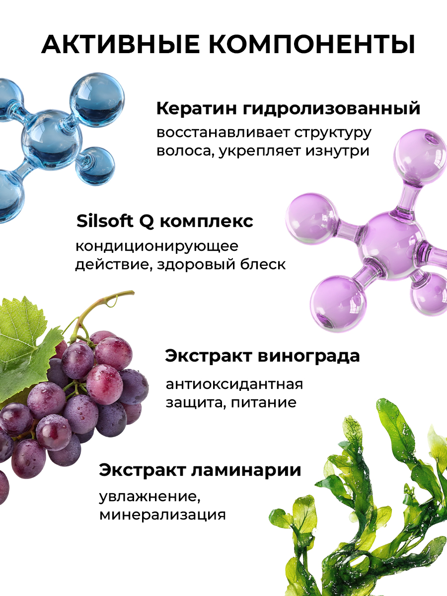 Спрей-кондиционер для волос EDEN термозащита антистатик 200мл - фото 2