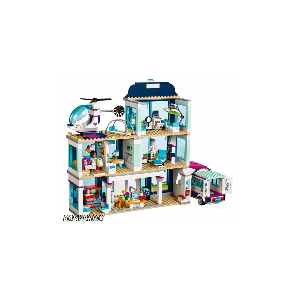 Конструктор LEGO Friends Клиника Хартлейк-Сити 41318 871 дет. - фото 5