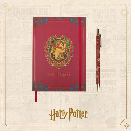 Блокнот Harry Potter Мир Гриффиндора и ручка 80 лист.