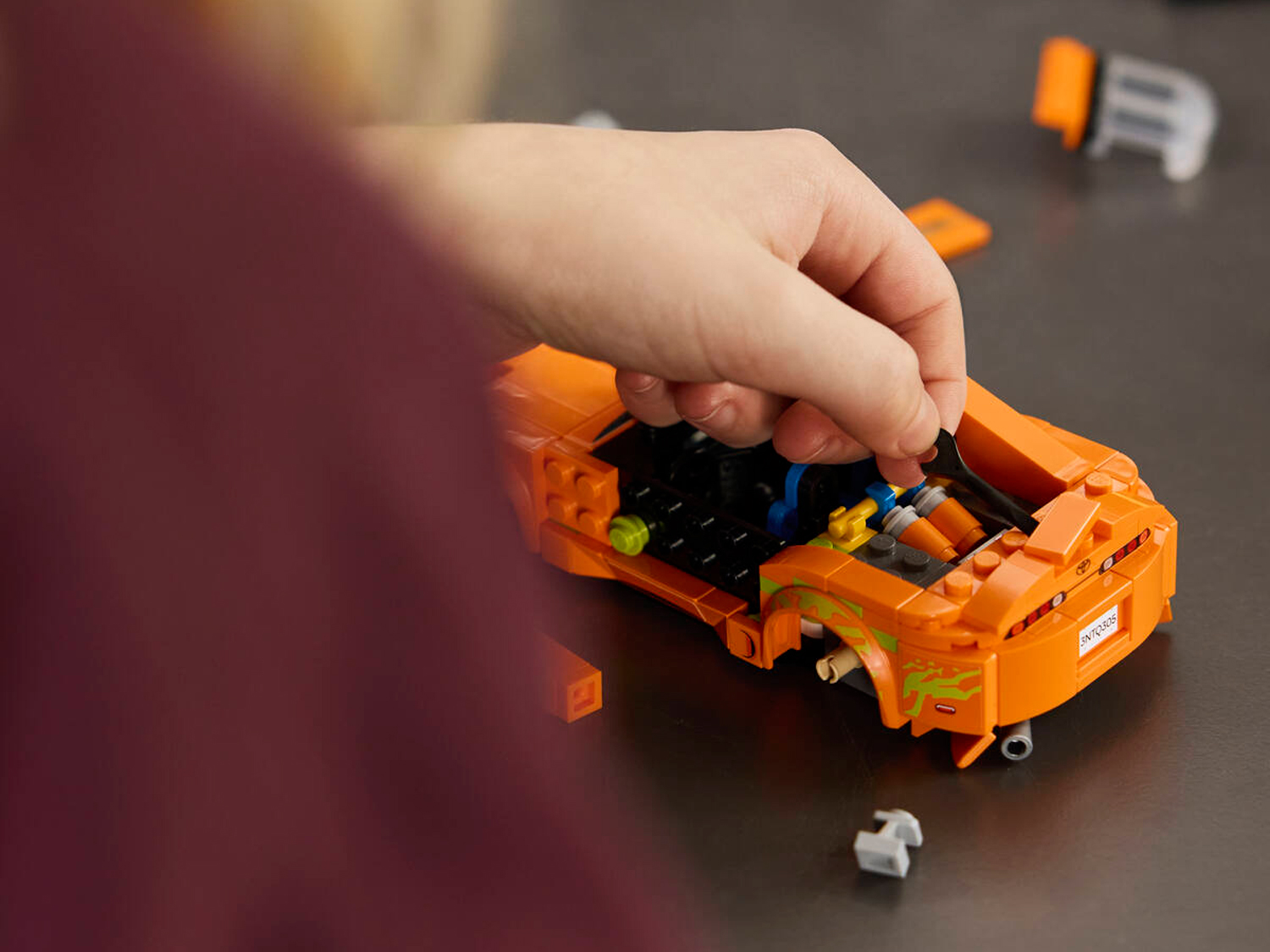 Конструктор LEGO Speed Champions Toyota Supra MK4 292 дет. - фото 11
