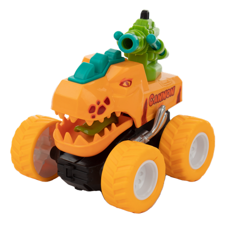 Автомобиль KiddieDrive Динобласт Big wheels с пушкой