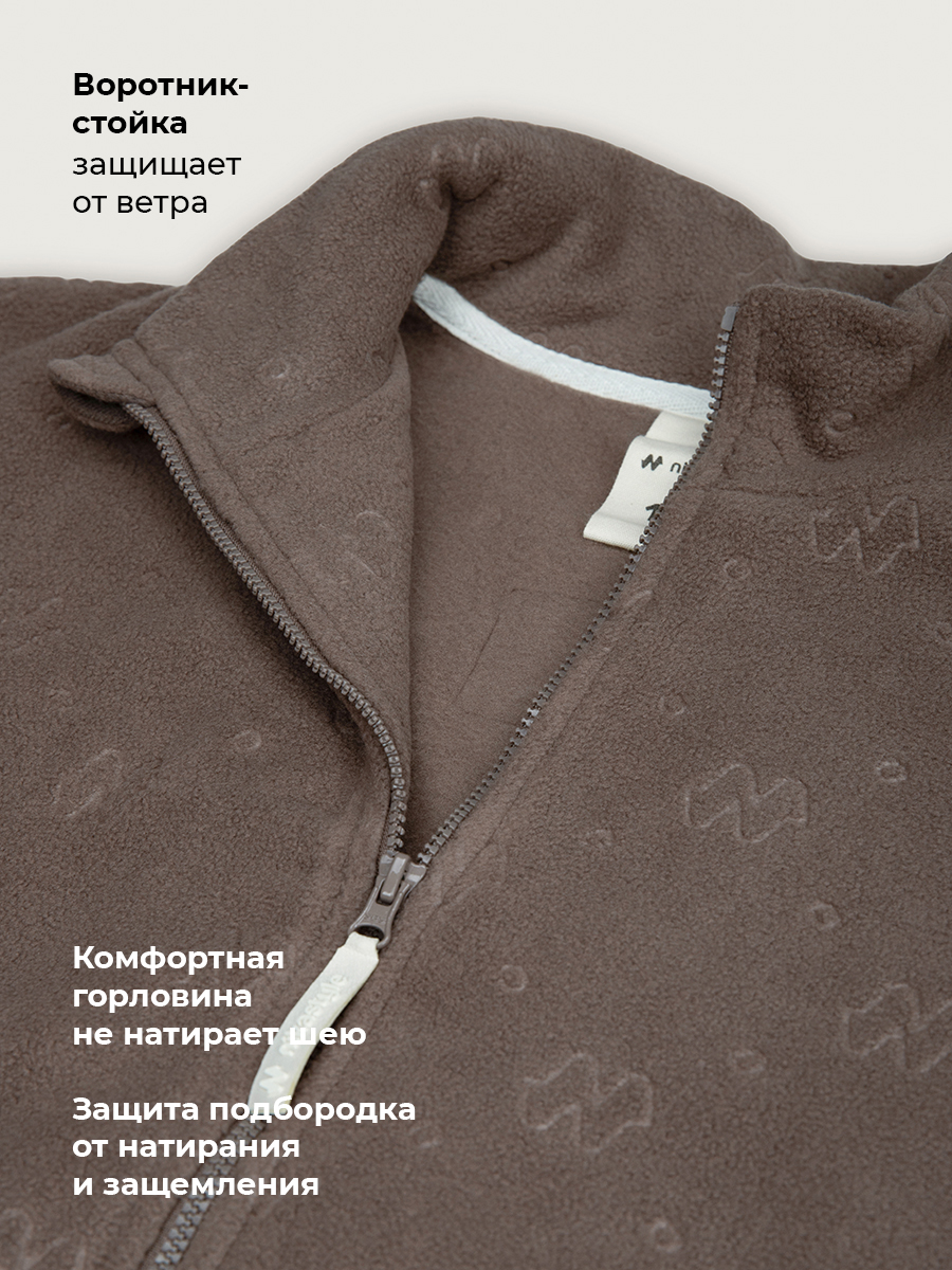 Толстовка NIKASTYLE 4т40426 кофе - фото 6