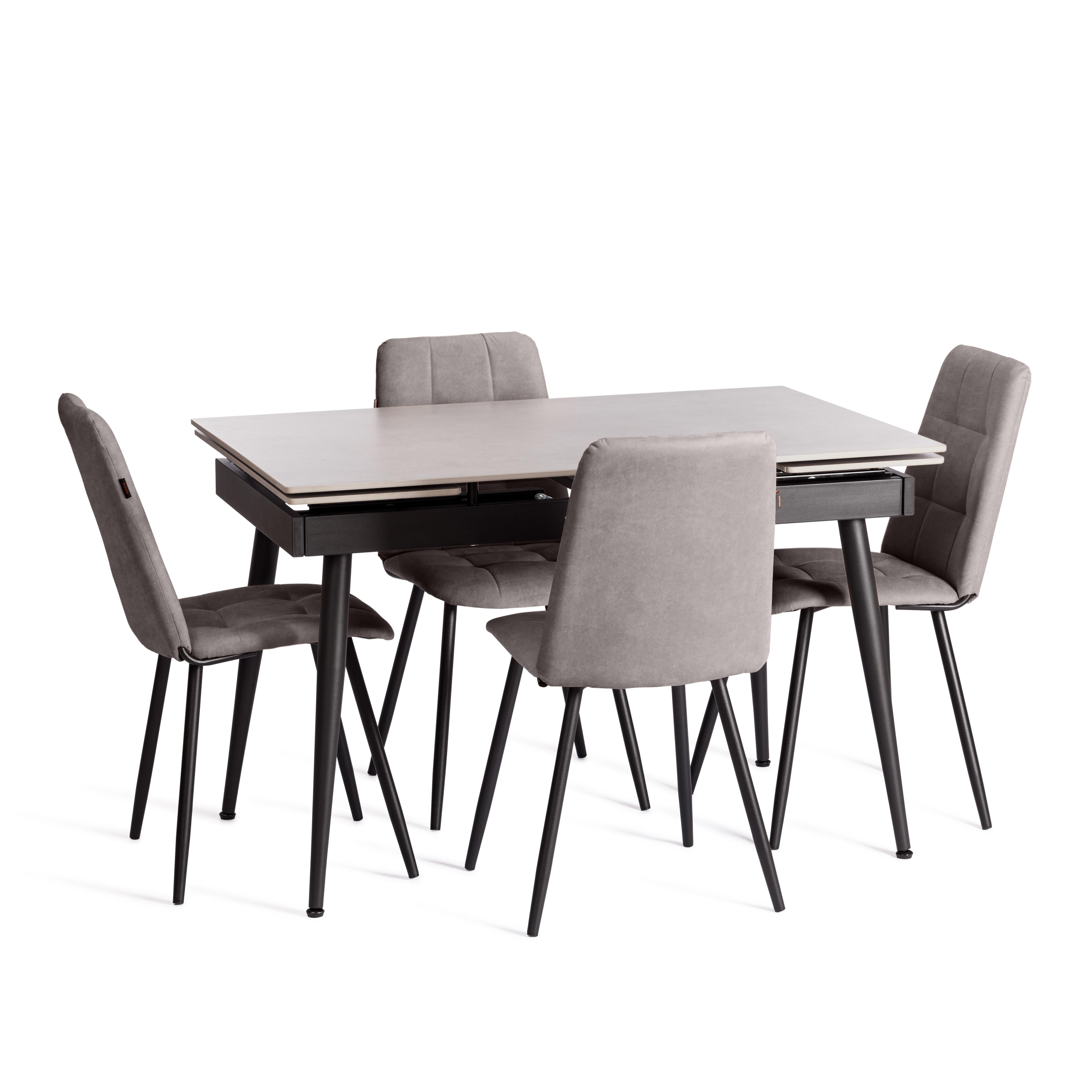 Стул обеденный TETCHAIR Asti TREND серый - фото 16