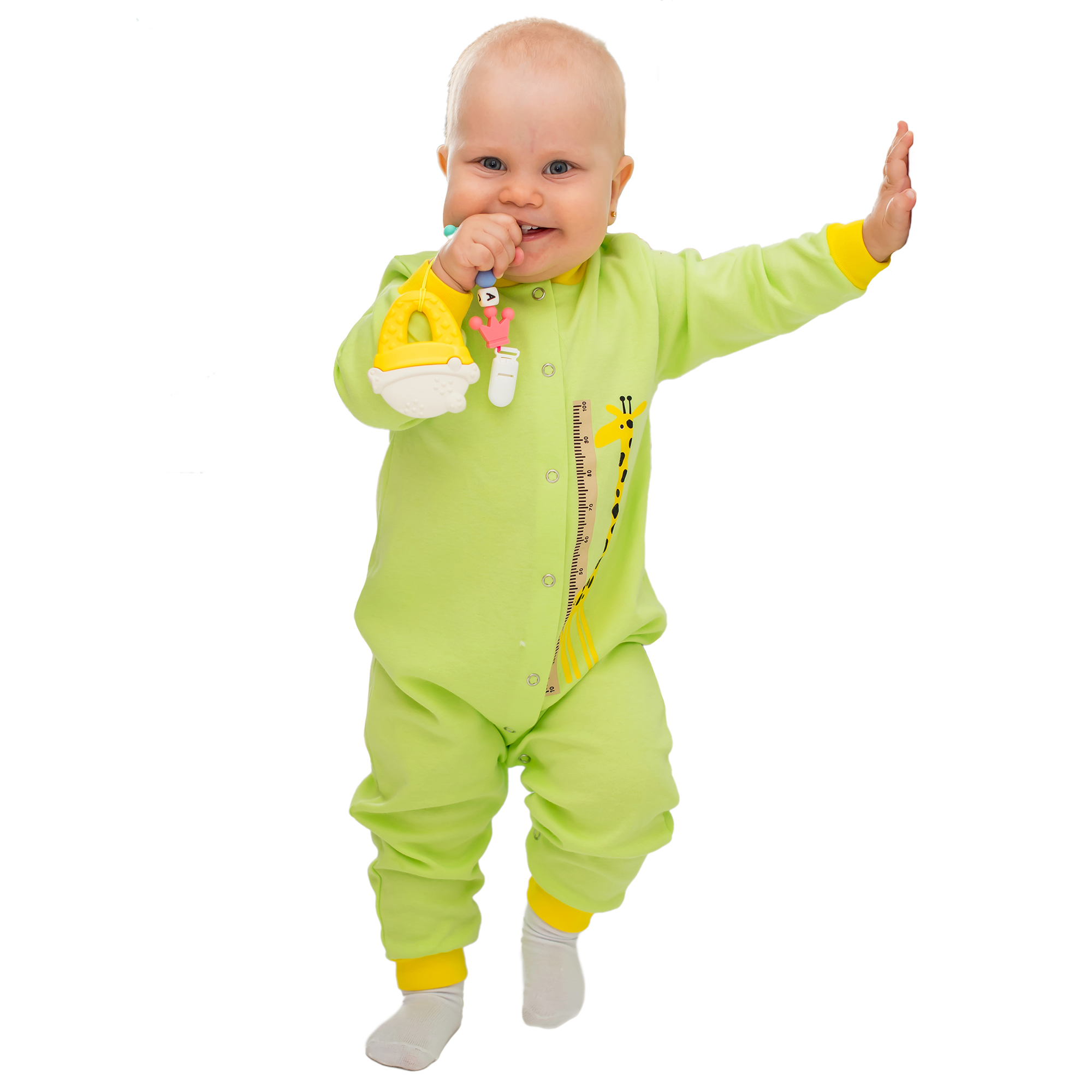 Комбинезон M and L kids Тя/252а-И02-Т комбинезон св.зеленый - фото 1