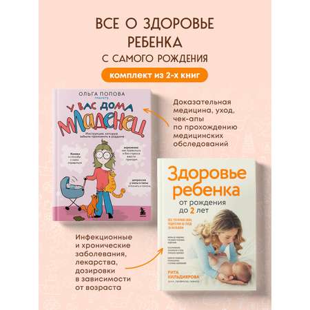 Комплект БОМБОРА Комплект для будущих мам их двух книг