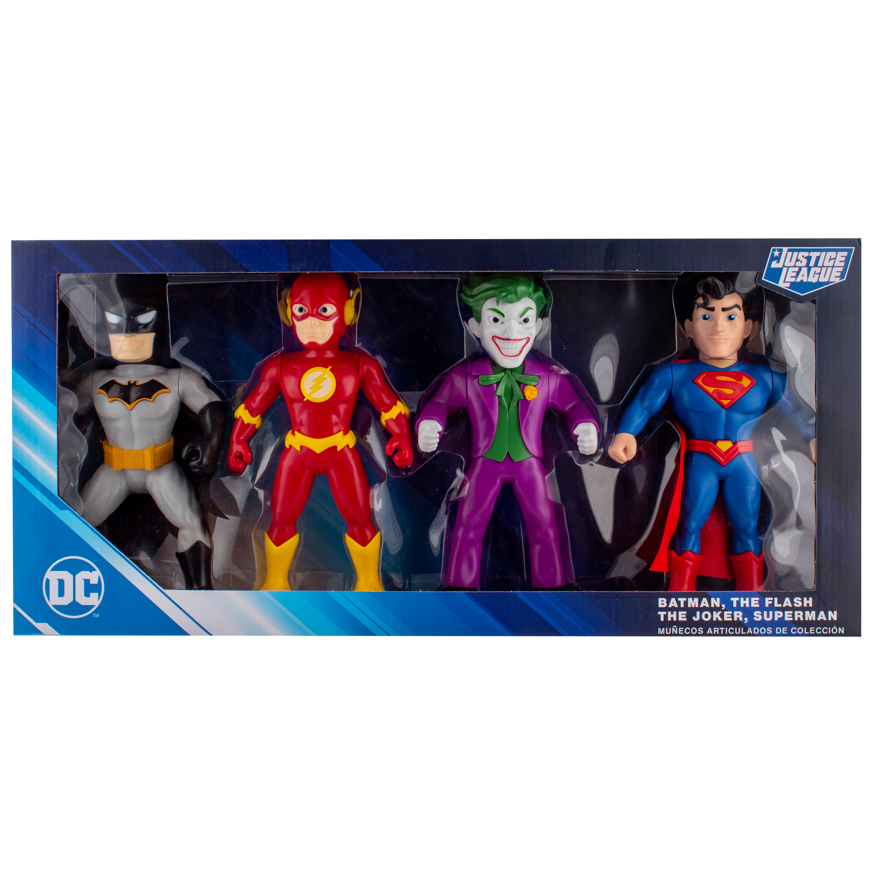 Набор фигурок KiddiePlay Бэтмен Супермен Флэш Джокер - фото 1