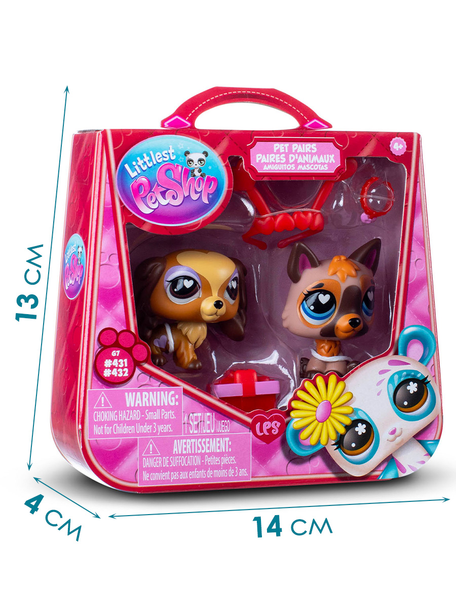 Игровой набор Littlest Pet Shop Спаниель и Немецкая овчарка - фото 5