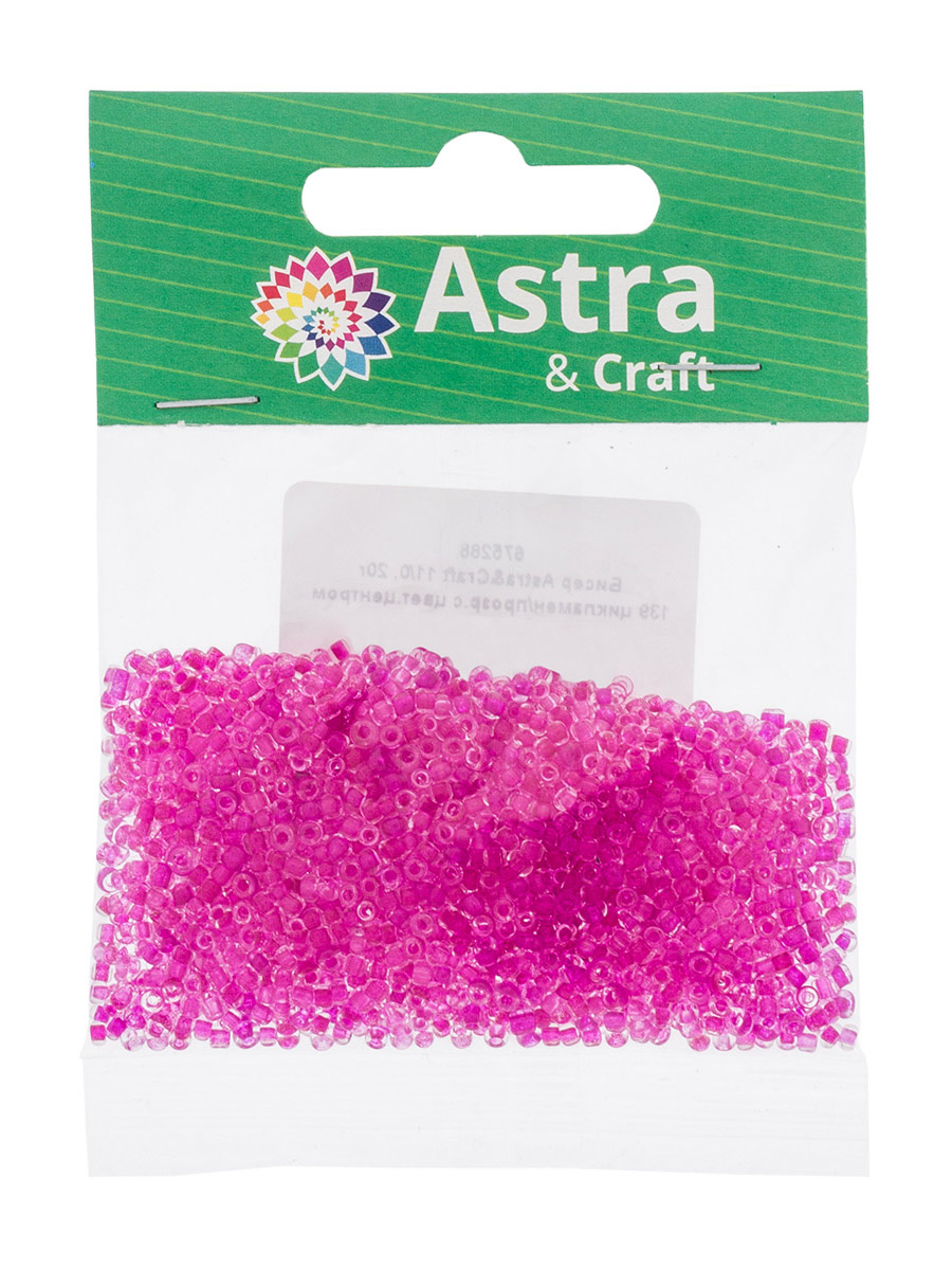 Набор для творчества Astra Craft бисер для плетения 11/0 20 г - фото 12