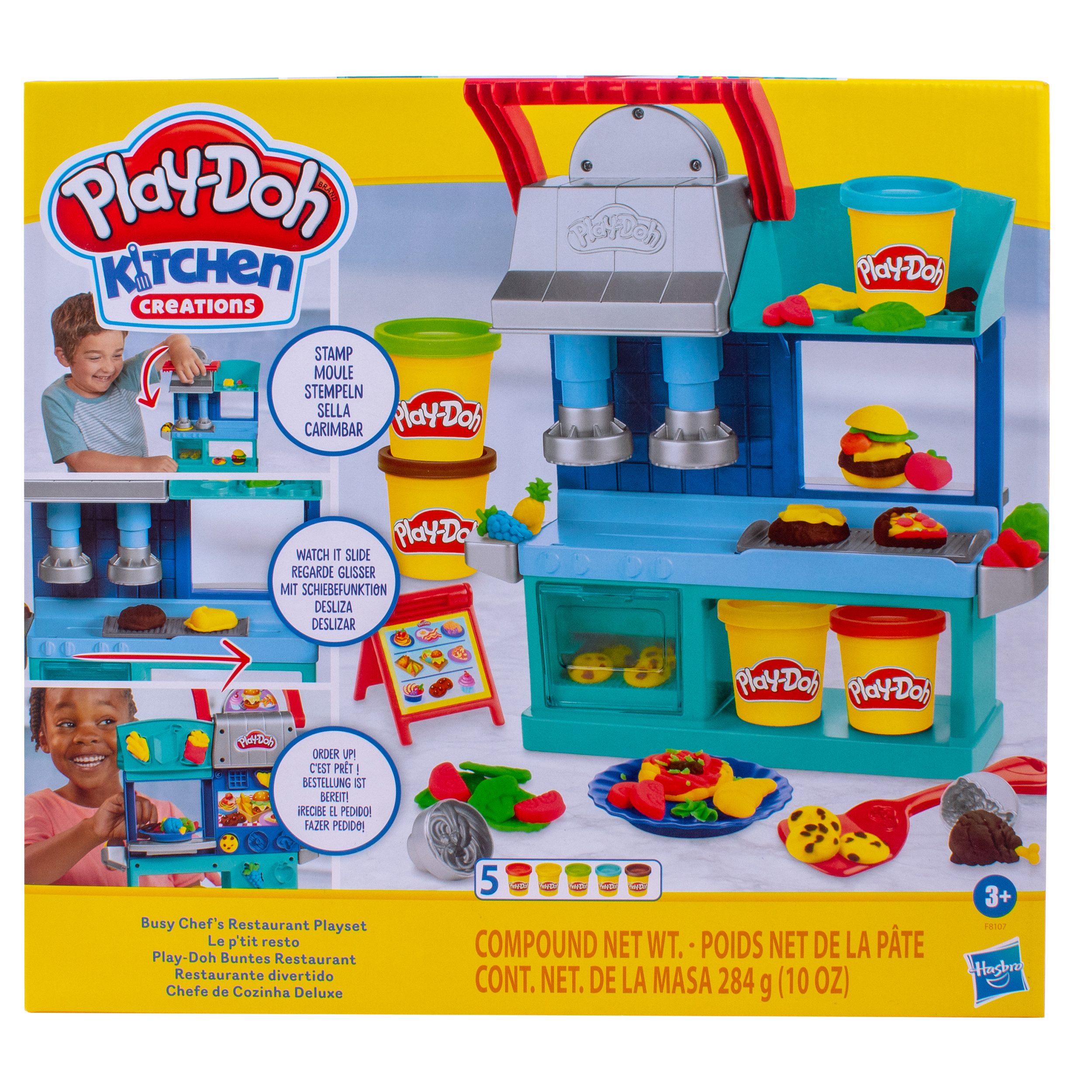 Масса для лепки Hasbro Play-Doh Ресторан шеф-повара - фото 5