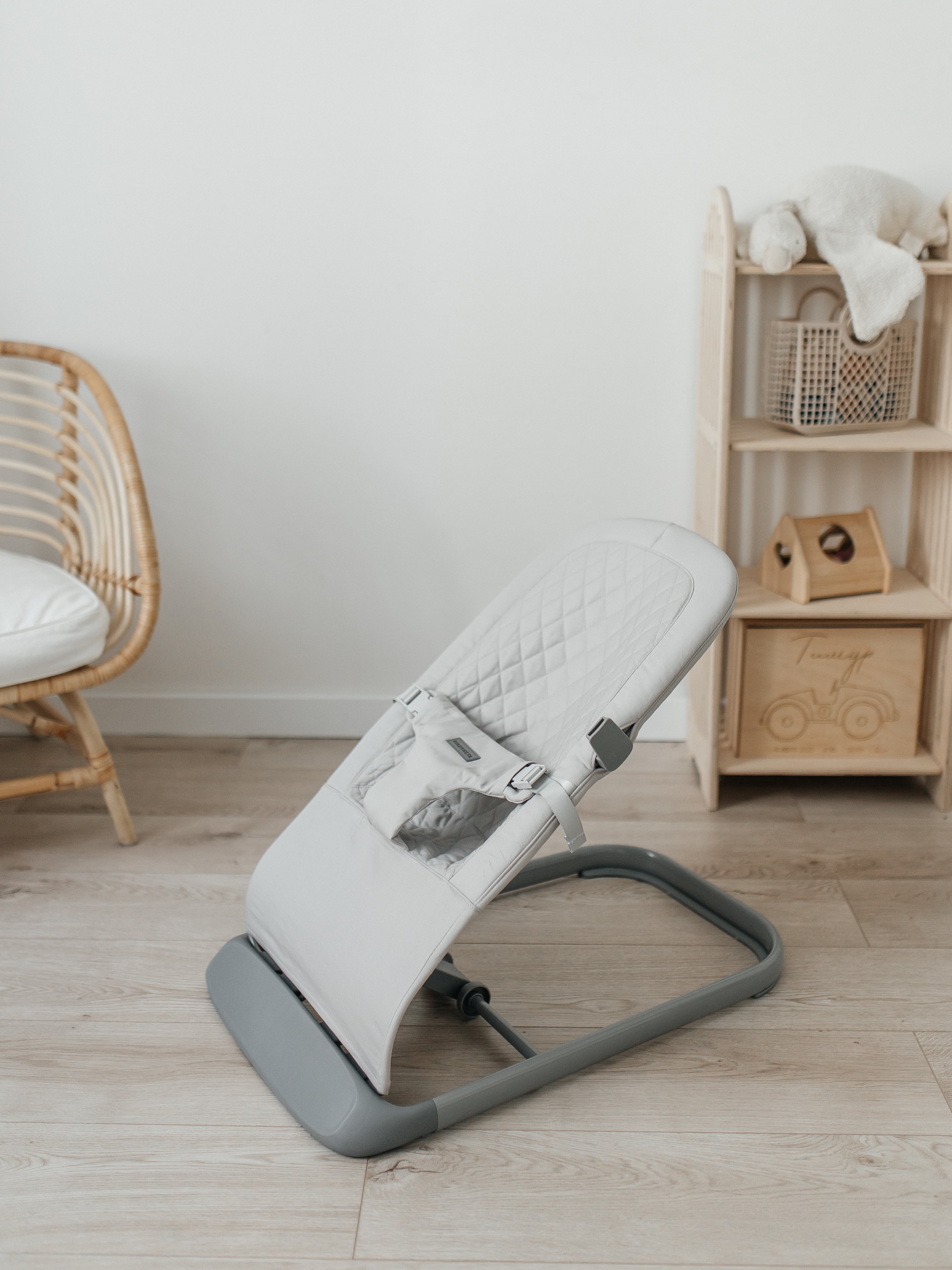 Шезлонг BabyRox Comfort серый - фото 9